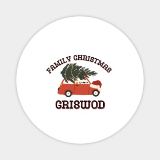 Family Christmas griswod Magnet